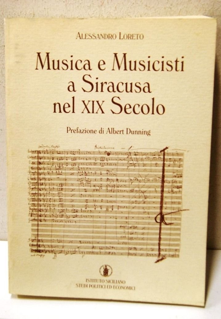 Musica e musicista a Siracusa nel XIX secolo | Immagine principale