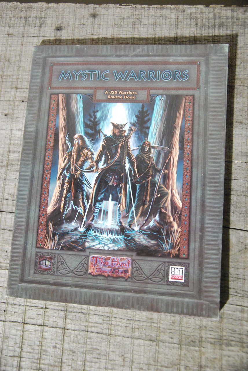 mystic warriors source book the hunt rise of evil NUOVO