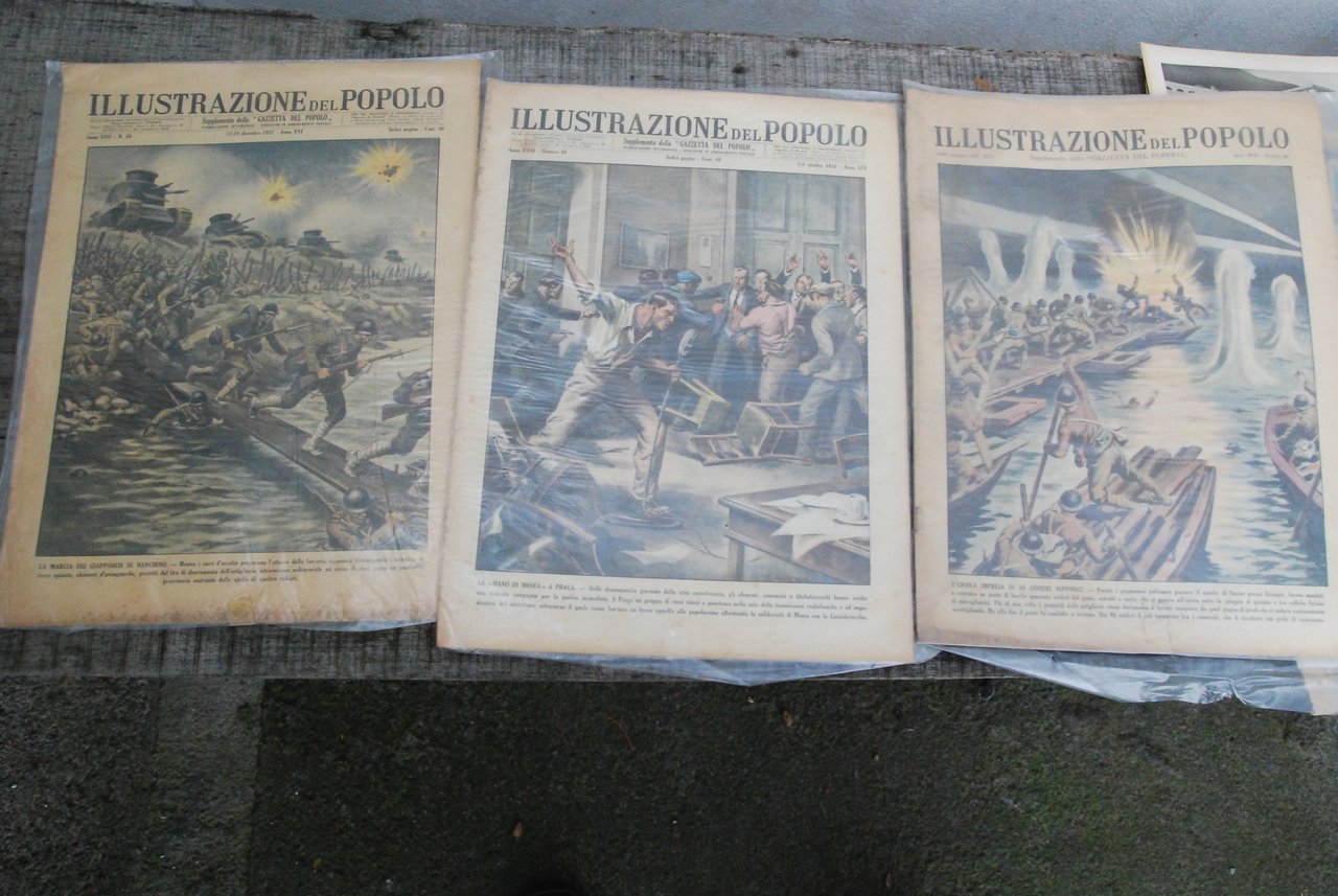 n. 50 dicembre 1937, 40 ottobre 1938, 46 novembre 1937 | Immagine principale