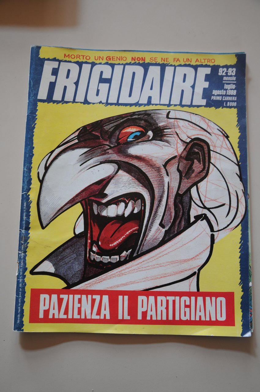 n. 92-93 andrea pazienza il partigiano