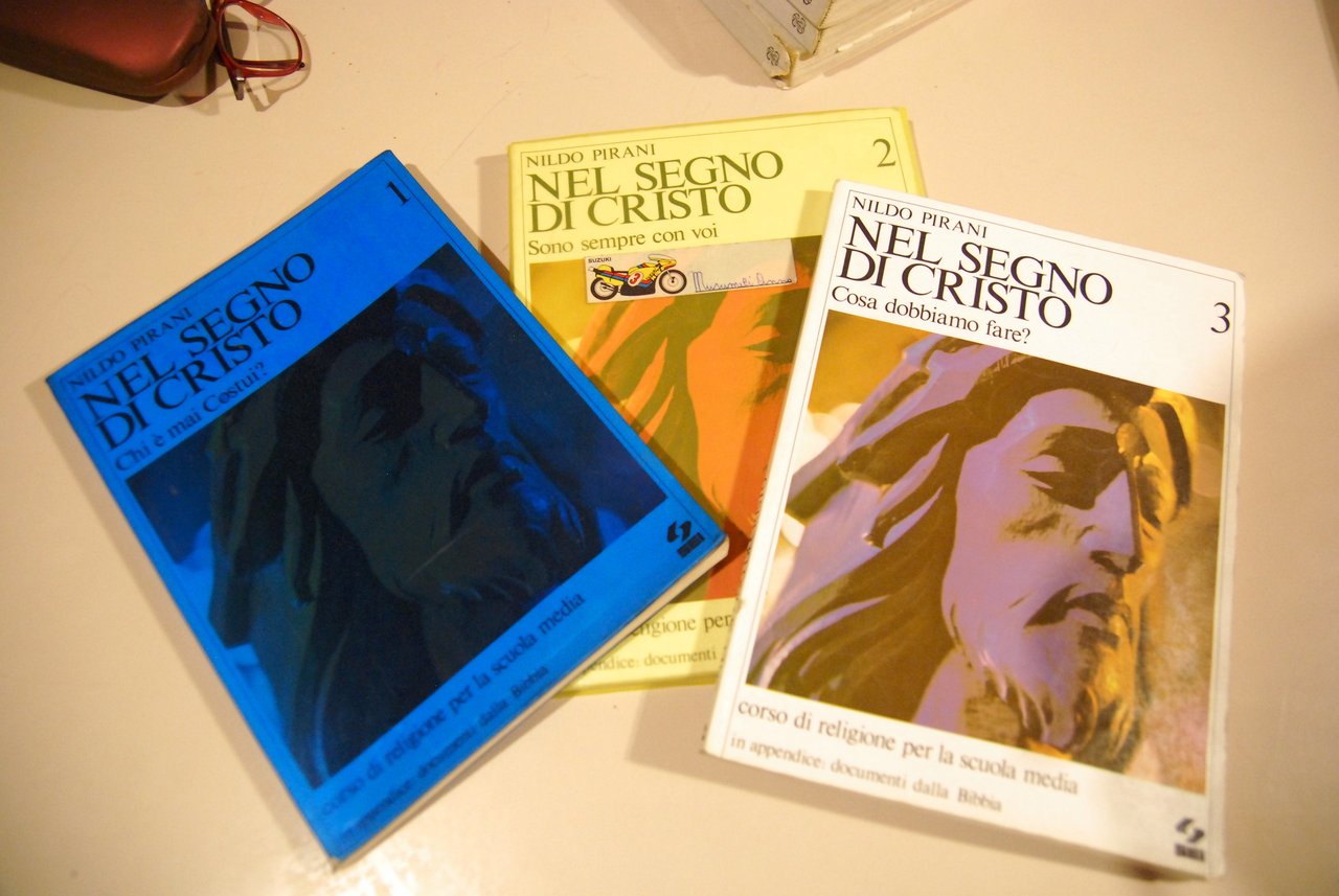 nel segno di cristo 3 voll. cpl. ottime cdz.