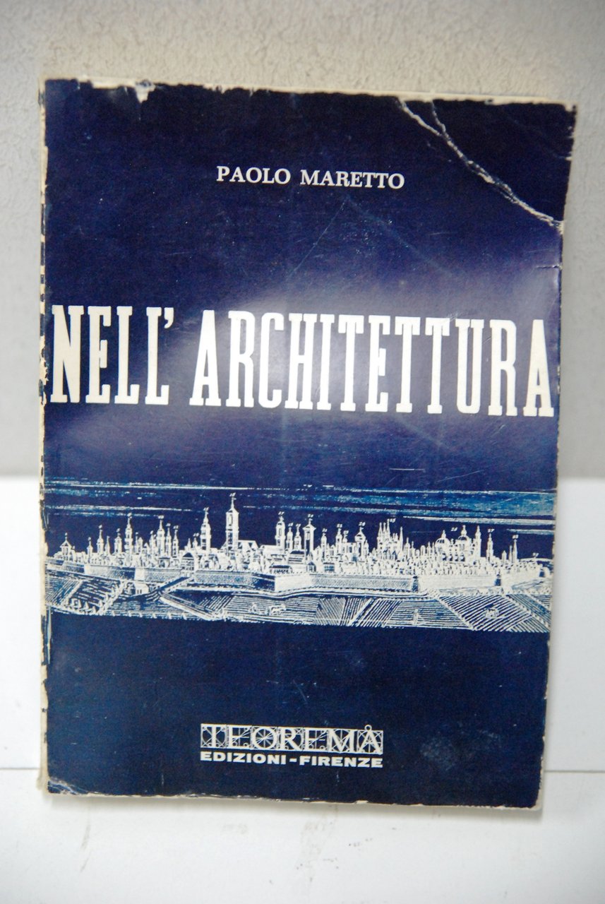 nell'architettura (copia totalmente integra ma leggermente piegata)
