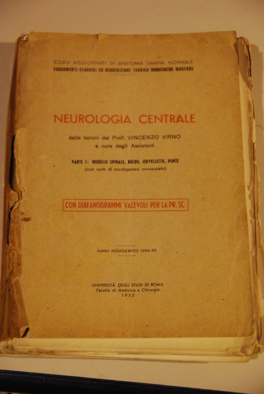 neurologia centrale parte 1 midollo spinale bulbo cerverlletto con diafanogrammi …