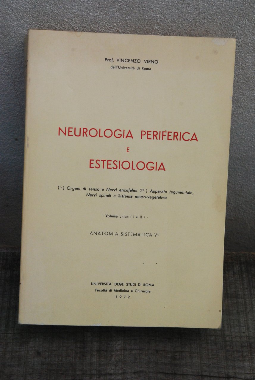 neurologia periferica e estesiologia NUOVO