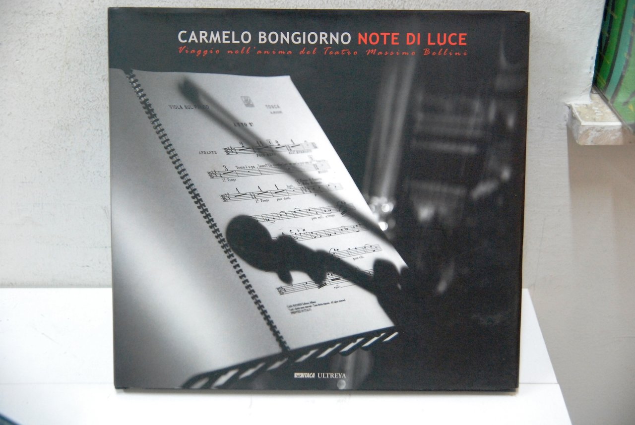 note di luce viaggio nell'anima del teatro massimo bellini NUOVO | Immagine principale