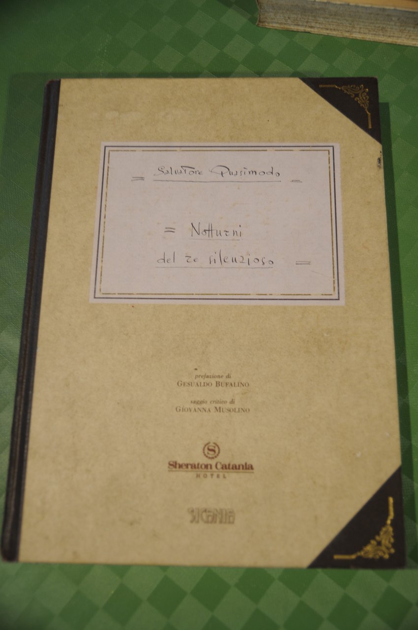 notturni del re silenzioso NUOVISSIMO