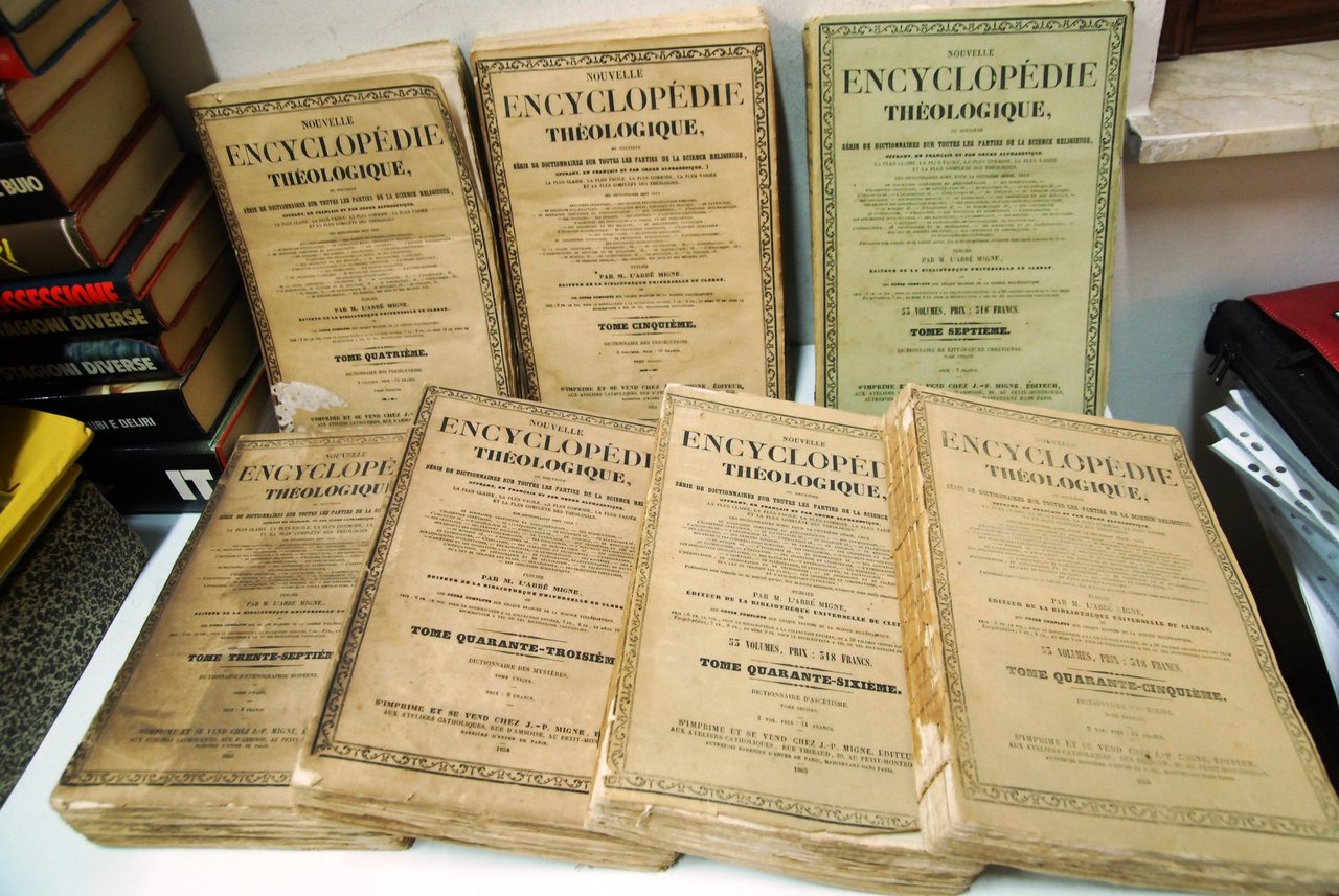 Nouvelle encyclopedie theologique serie de dictionnaires sur toutes les parties …