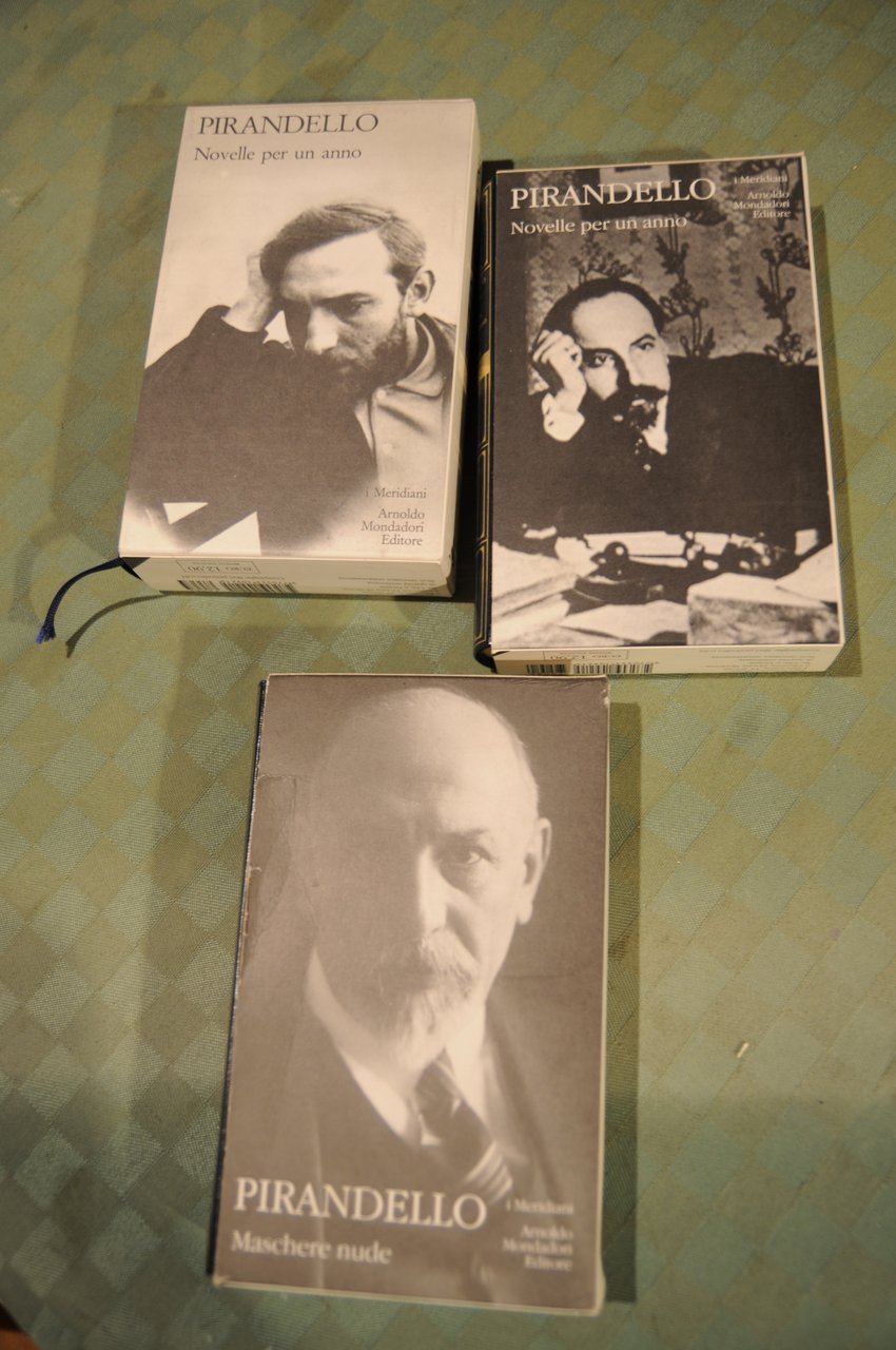 novelle per un anno e maschere nude tre voll. opera …