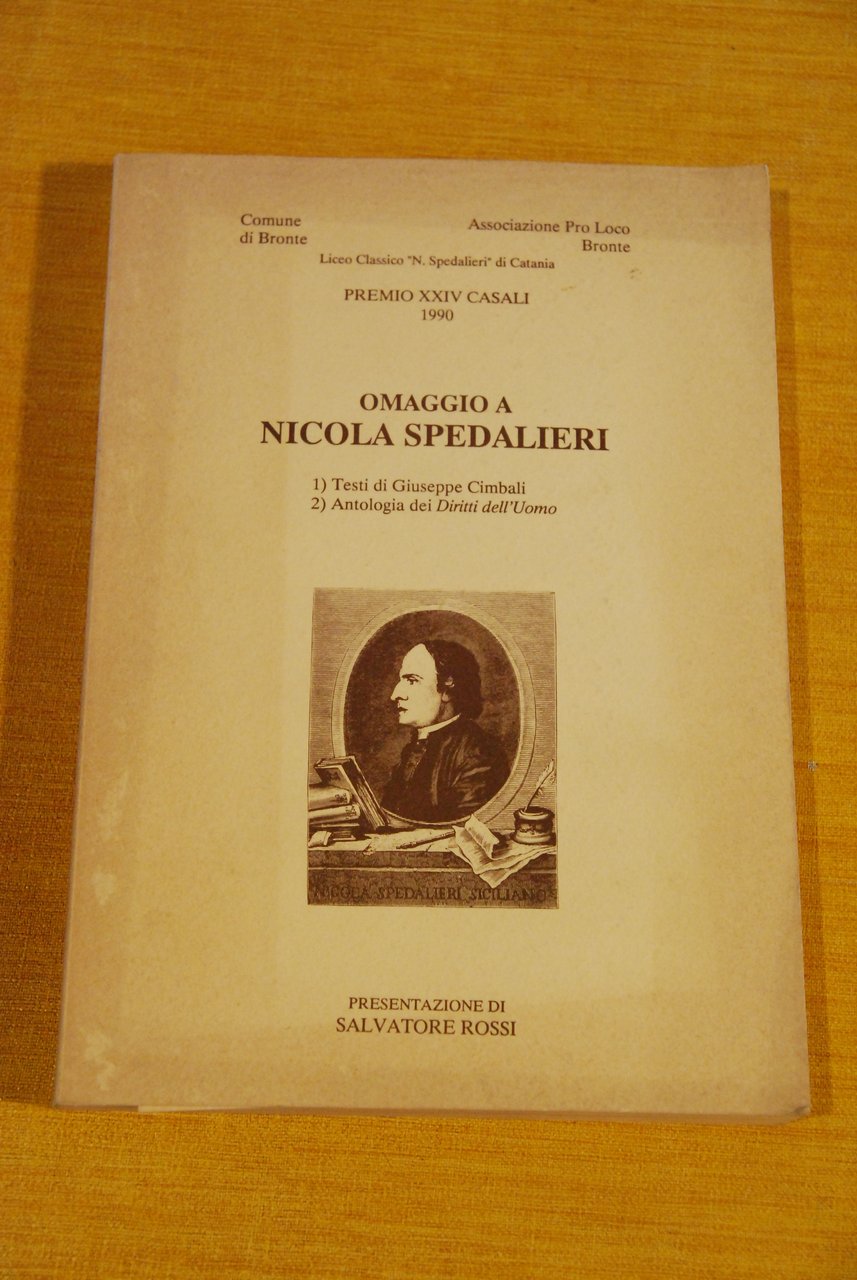 omaggio a nicola spedalieri | Immagine principale