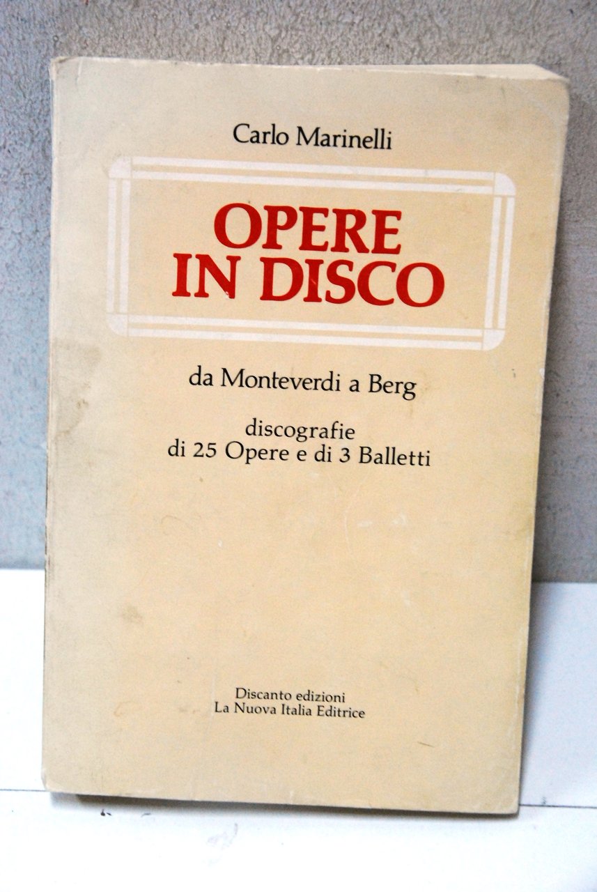opere in disco da monteverdi a berg discografie di 25 …