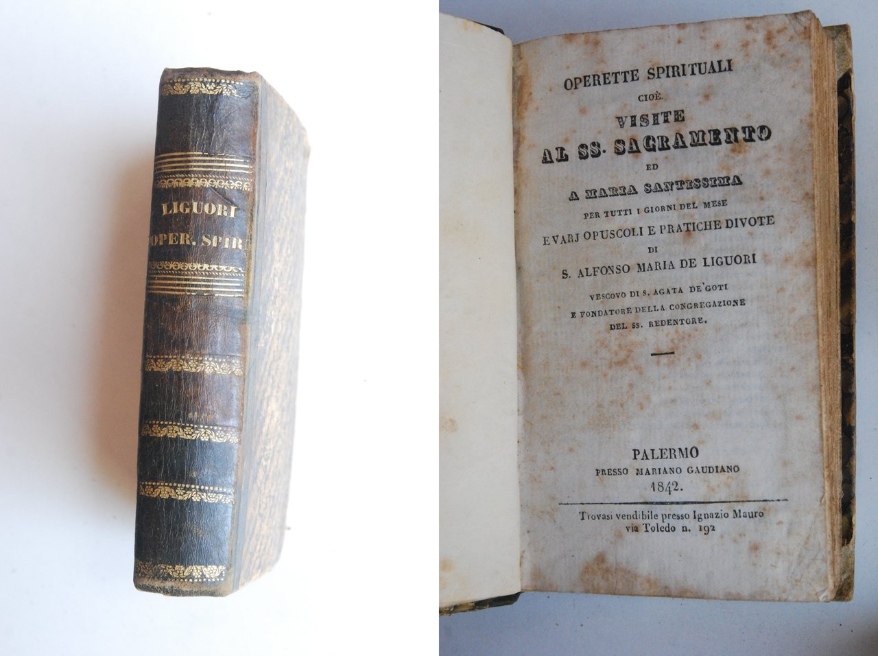 operette spirituali cioè visite al ss. sacramento ed a maria …