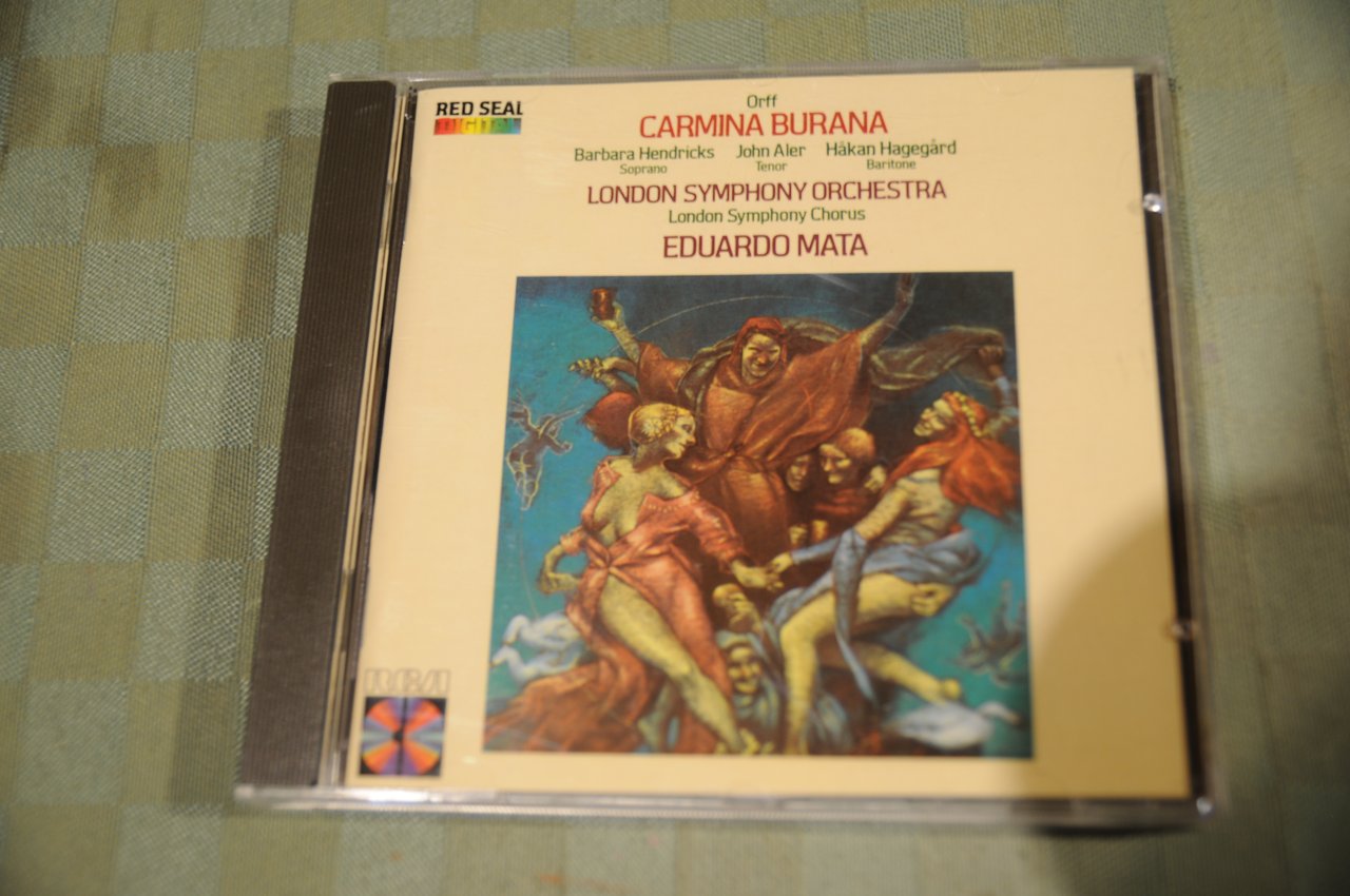 orff carmina burana london symphony orchestra CHORUS cd NUOVO
