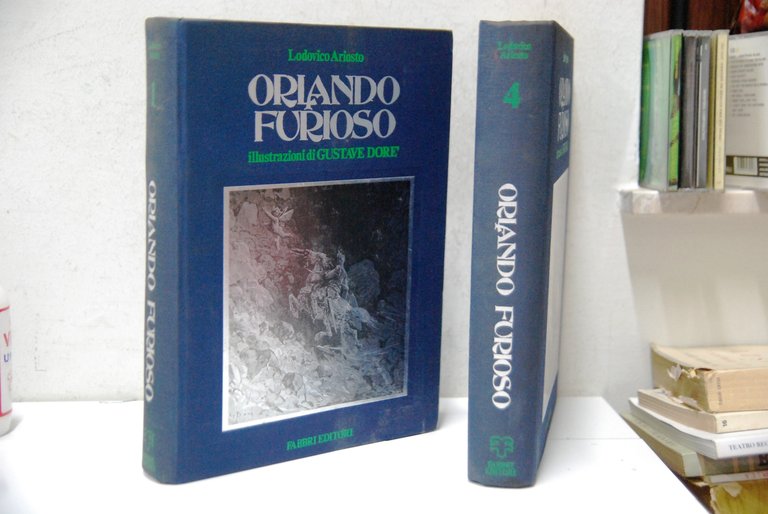orlando furioso illustrato da gustave dorè solo volumi 1 e 4 NUOVI
