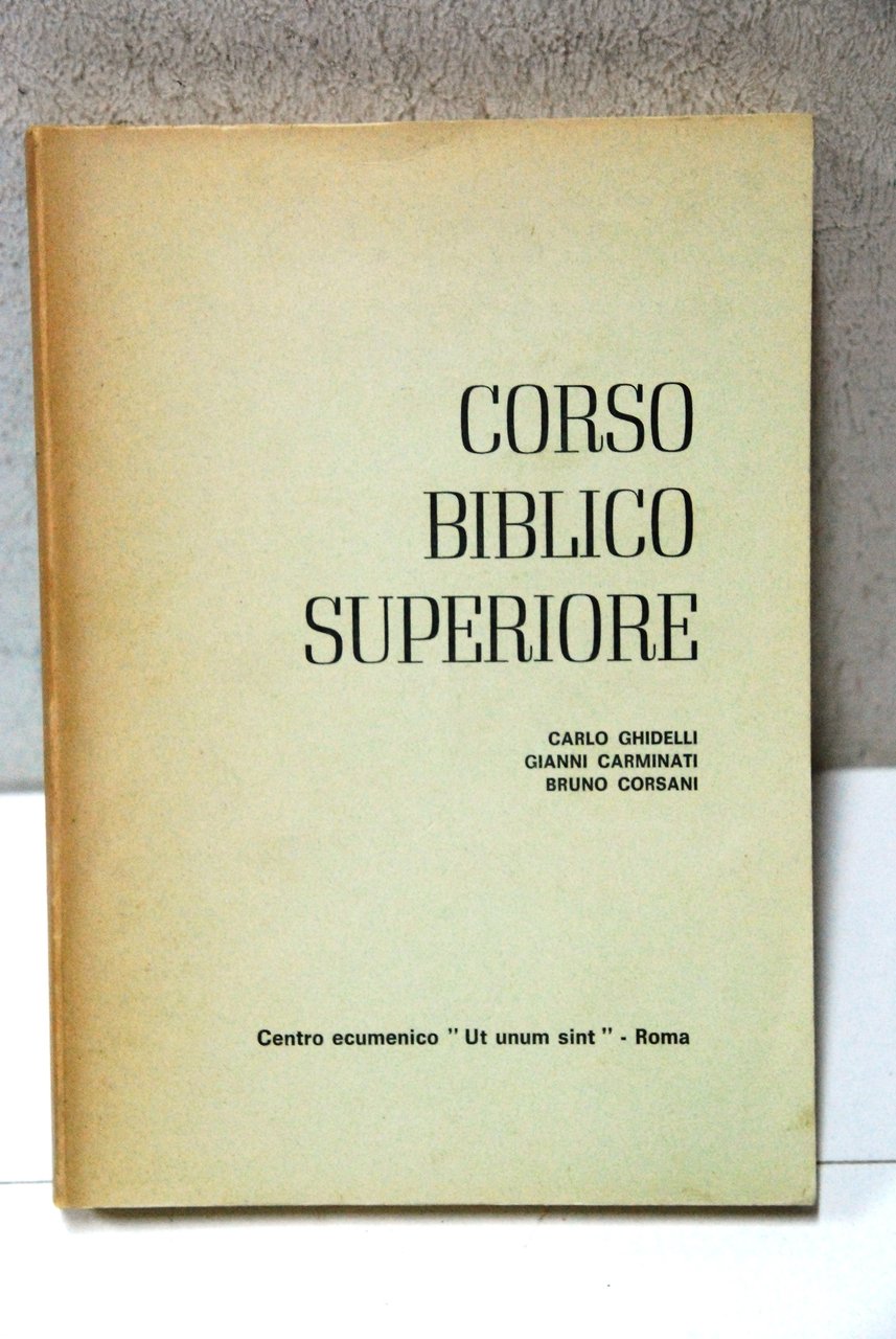 orso biblico superiore