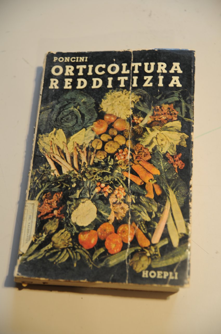 orticoltura redditizia hoepli (discrete cdz generali)