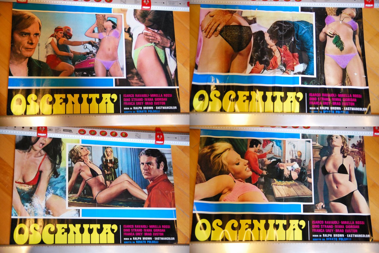 oscenità oscenita 4 poster