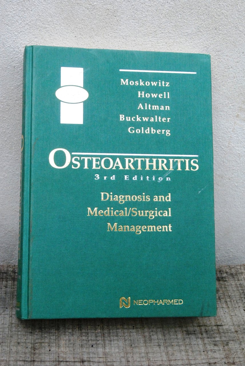 osteoarthritis diagnosis and medical surgical management NUOVO | Immagine principale