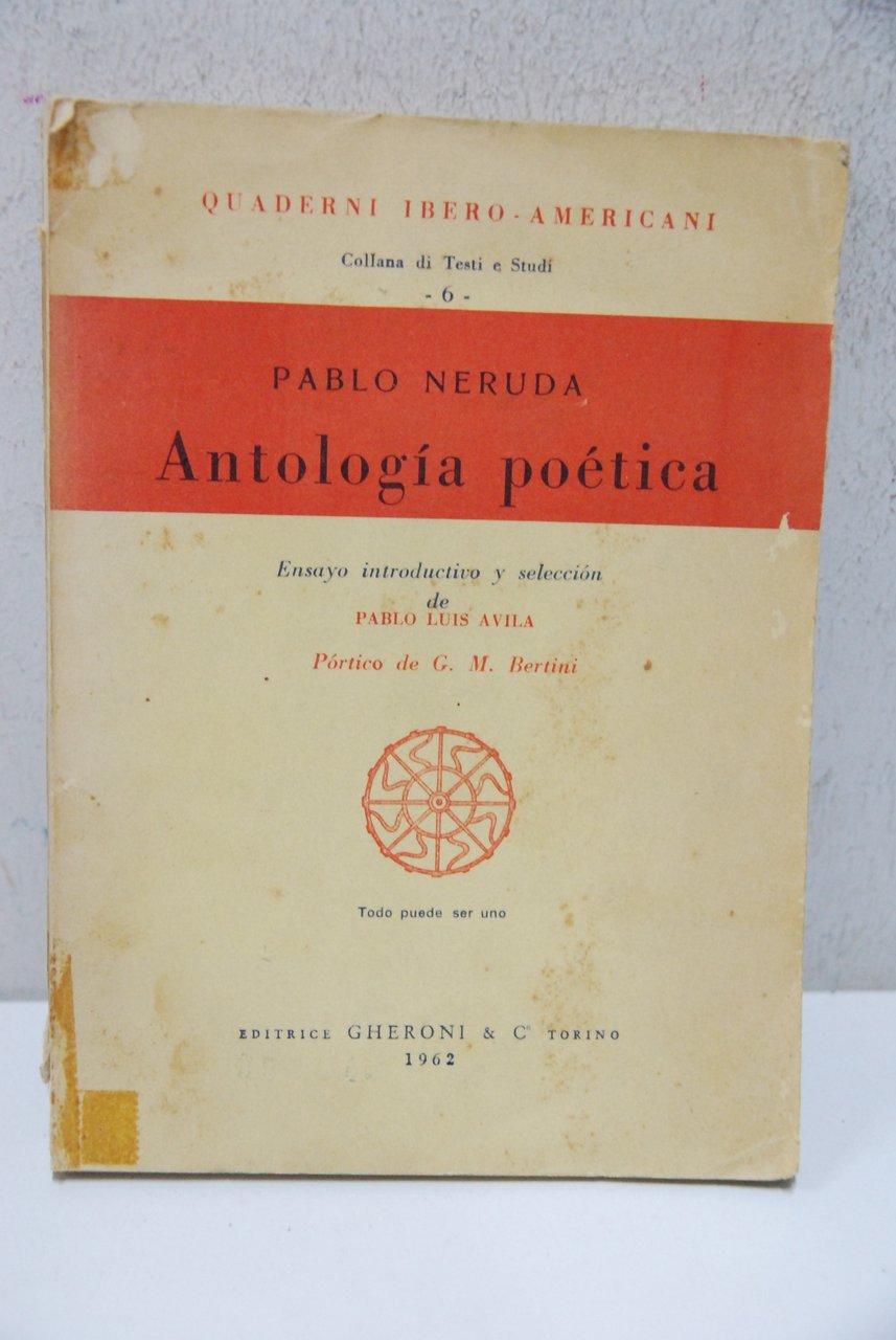 Pablo Neruda antologia poetica