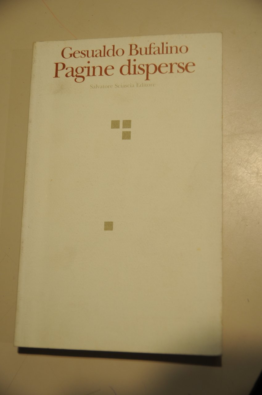 pagine disperse NUOVISSIMO | Immagine principale