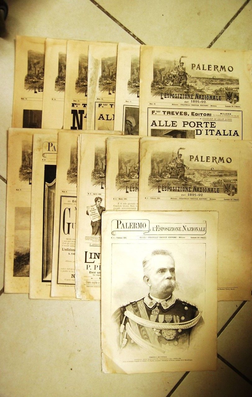 Palermo l'esposizione universale - 13 numeri