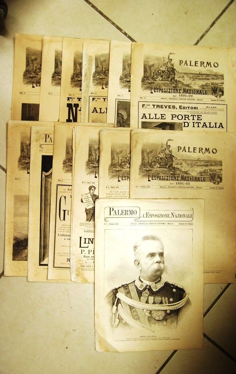 Palermo l'esposizione universale - 13 numeri