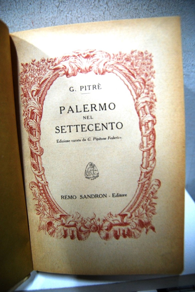 Palermo nel Settecento