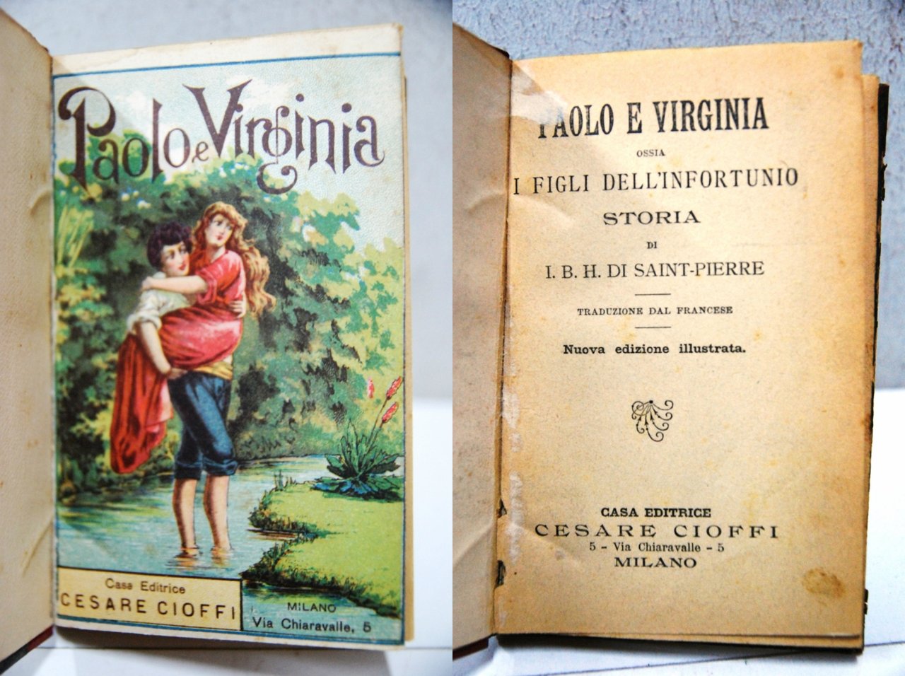 paolo e virginia ossia i figli dell'infortunio