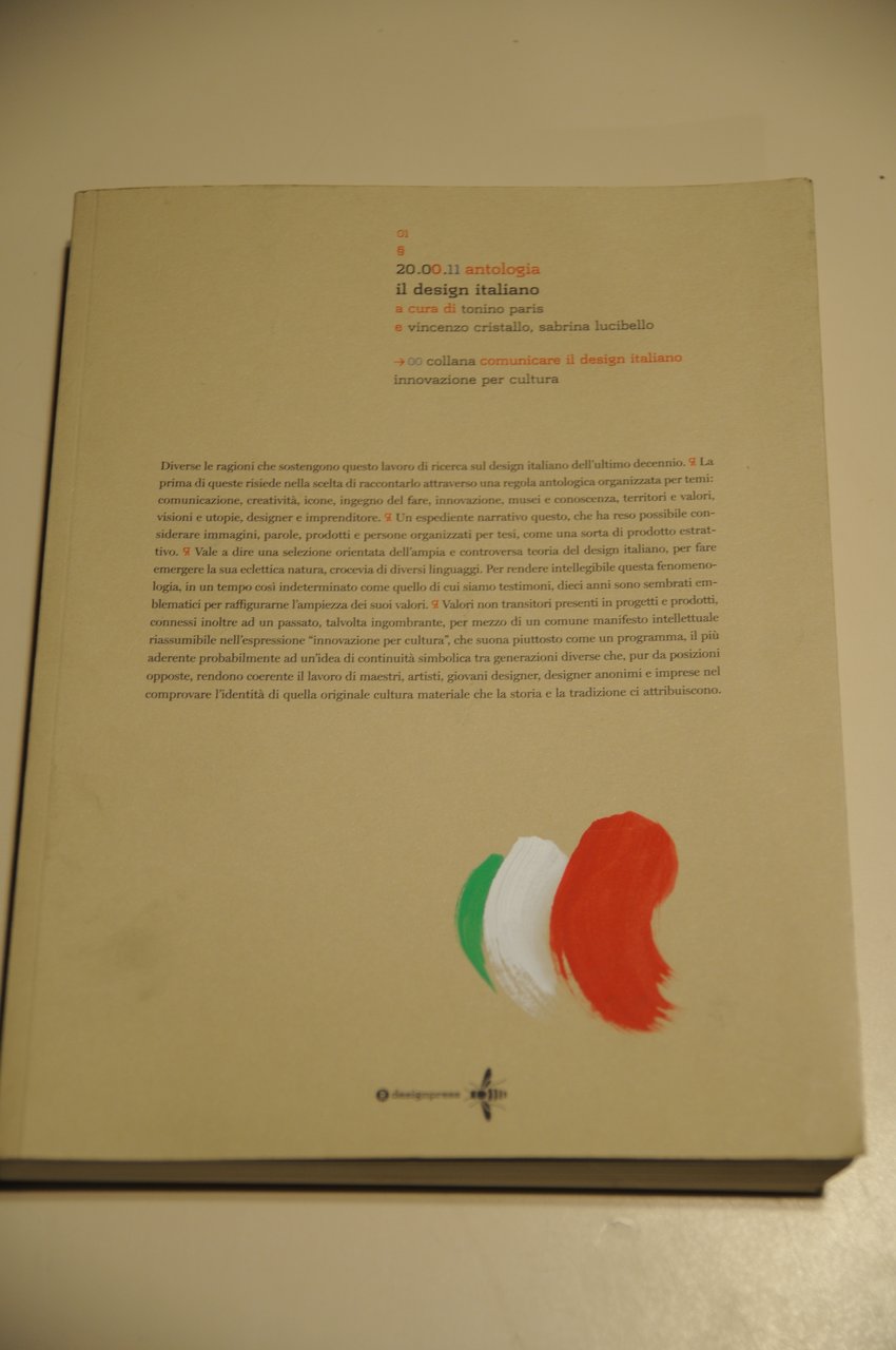 paris ANTOLOGIA il design italiano NUOVISSIMO