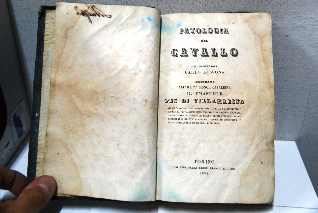 patologia del cavallo 453 pagg opera cpl. prima e seconda … | Immagine principale
