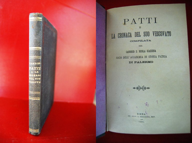 patti la cronaca del suo vescovato NUOVO