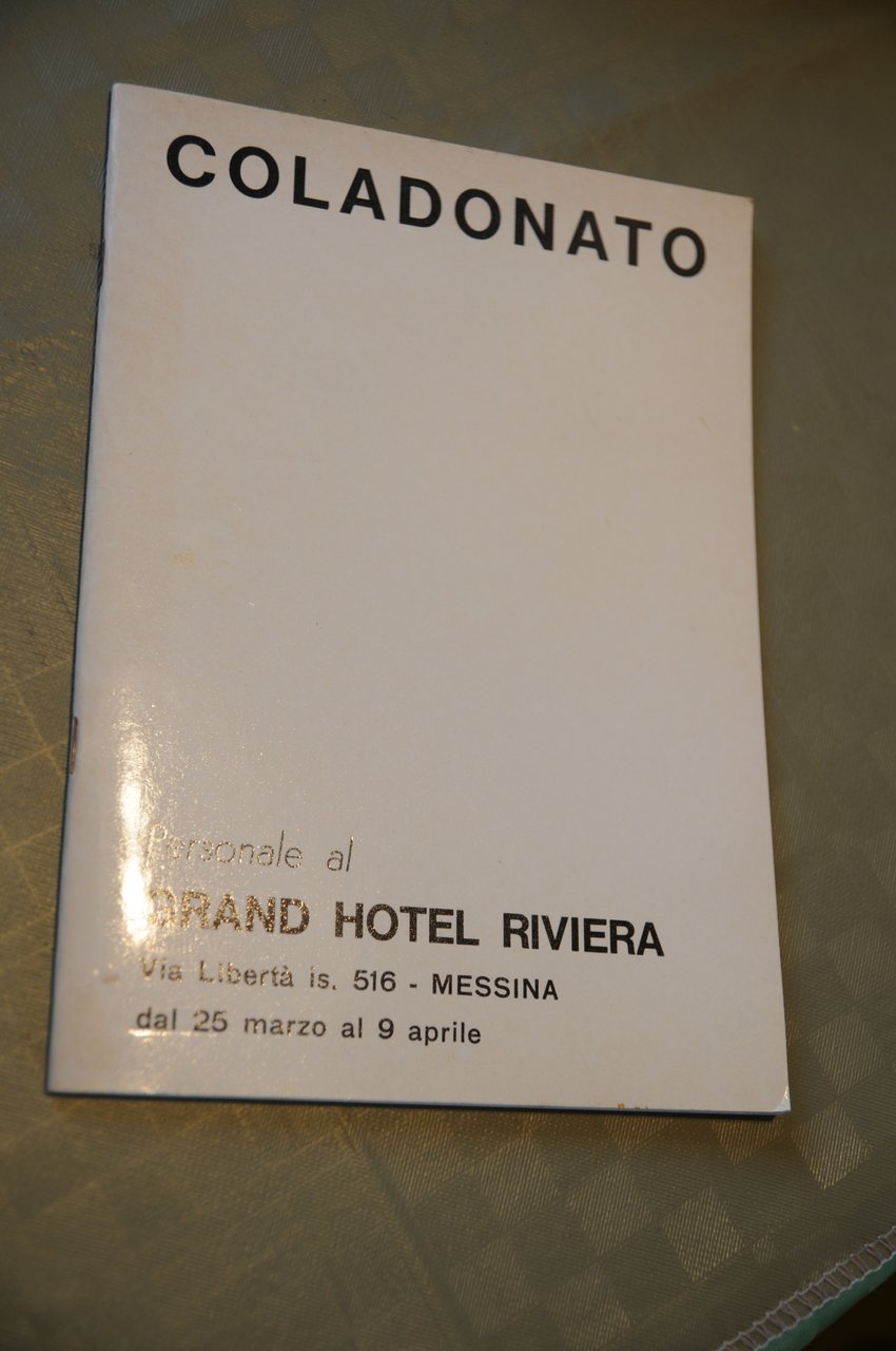 personale al grand hotel riviera messina