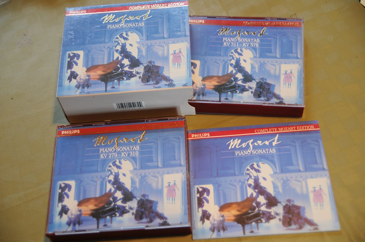 piano sonatas cofanetto NUOVO