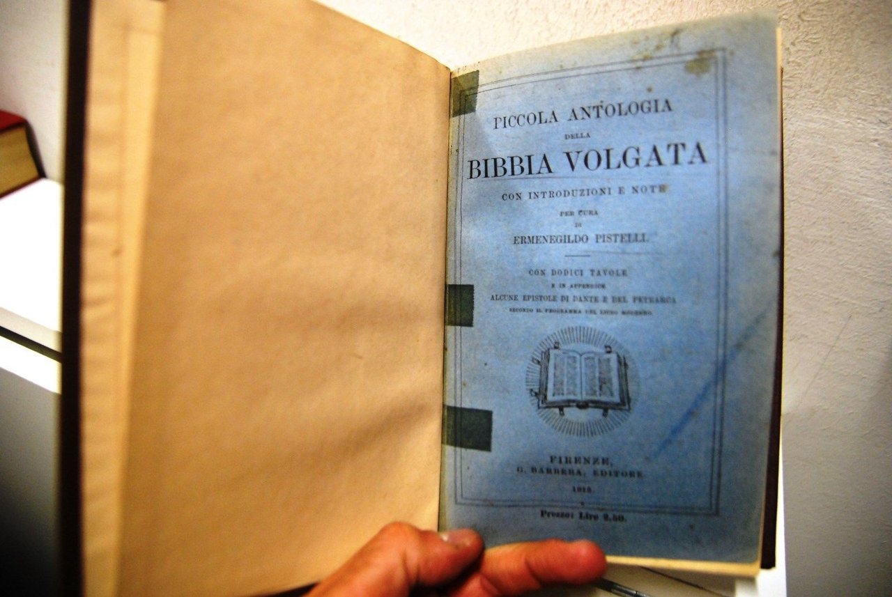 Piccola Antologia della bibbia Volgata (con 12 tavole) | Immagine principale