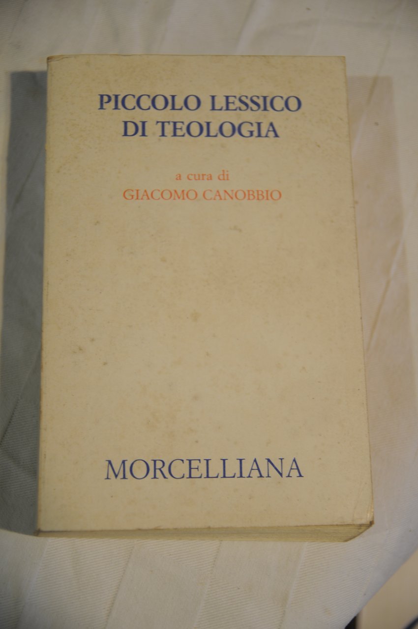 piccolo lessico di teologia 1a edizione (sigla di possesso) | Immagine principale