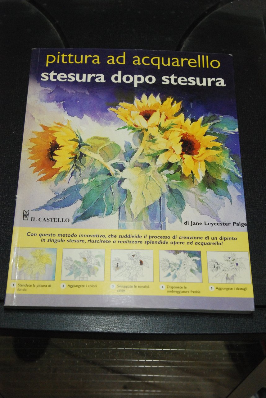 pittura ad acquarello stesura dopo stesura NUOVO