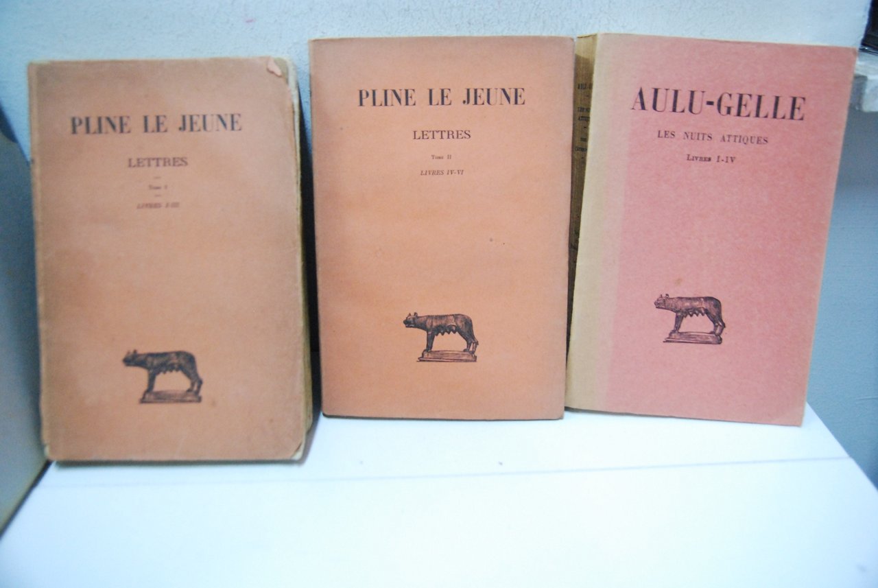 Pline le jeune lettres et aulu gelle les nuits attiques …