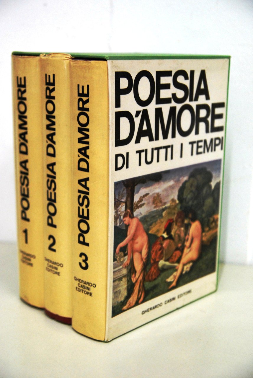 poesia d'amore di tutti i tempi 3 voll. opera cpl. …