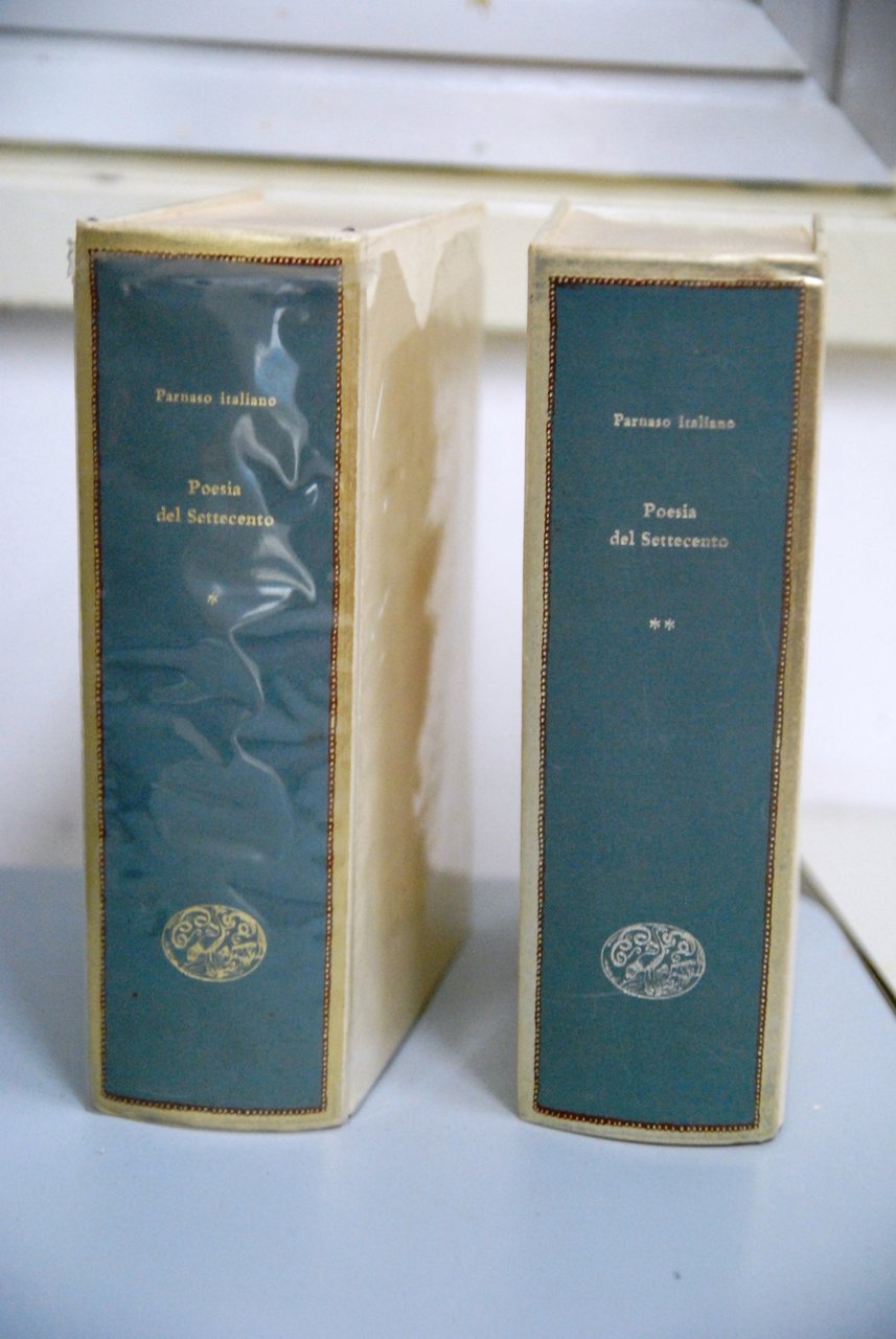 poesia del settecento 2 voll. opera cpll. i millenni