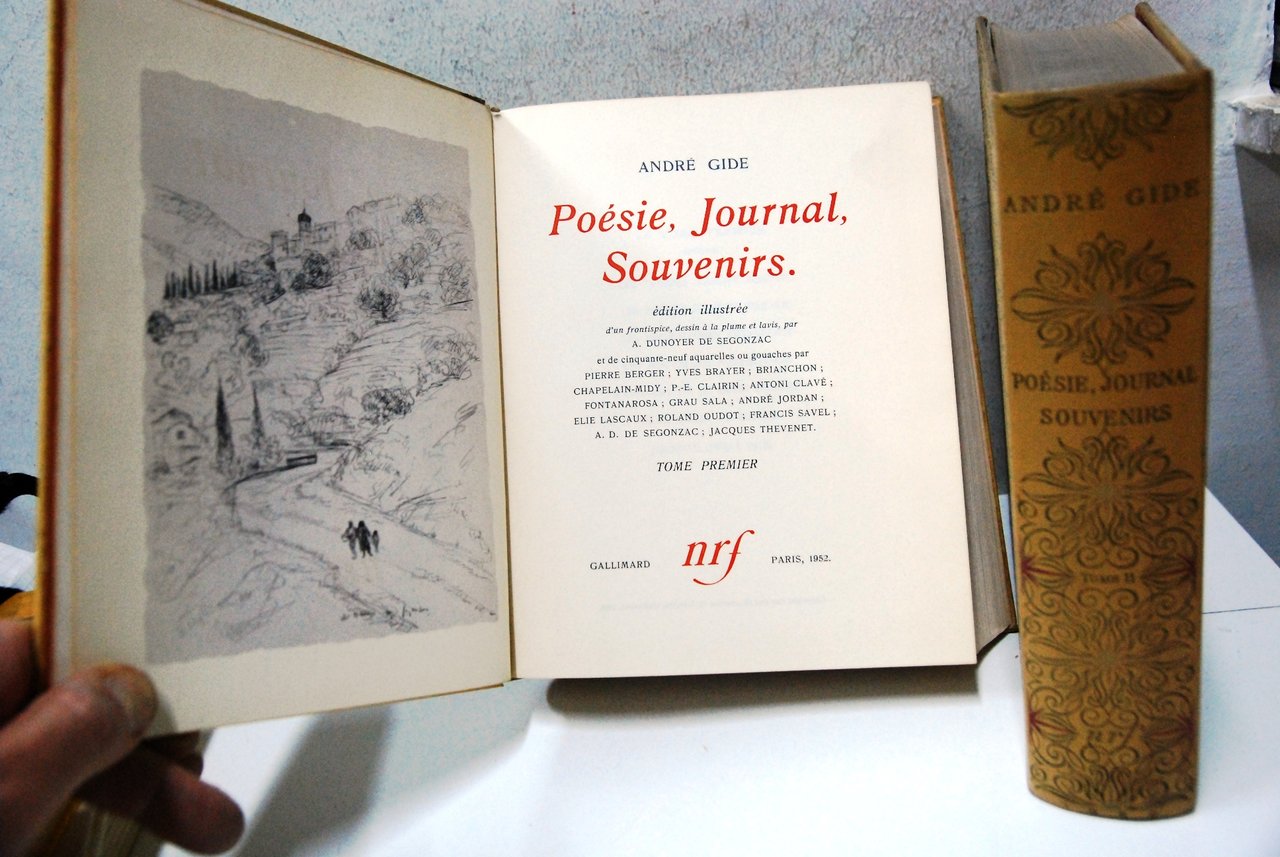 poesie journal souvenirs 2 voll. cpl.