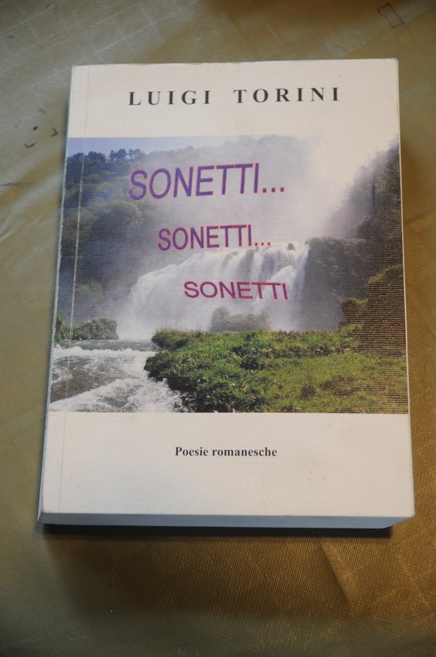 poesie romanesche sonetti autografato dall'autore con dedica