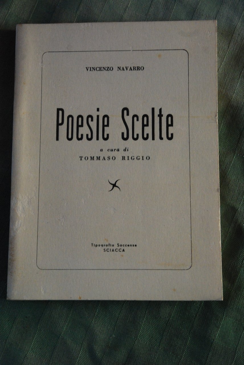 poesie scelte a cura di tommaso riggio NUOVISSIMO
