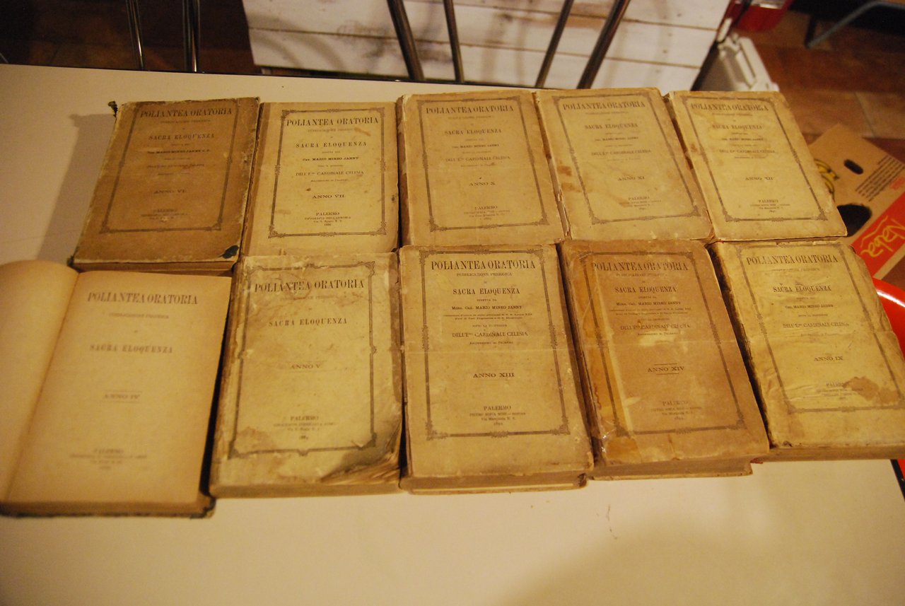 poliantea oratoria anni 4,5,6,7,9,10,11,12,13,14