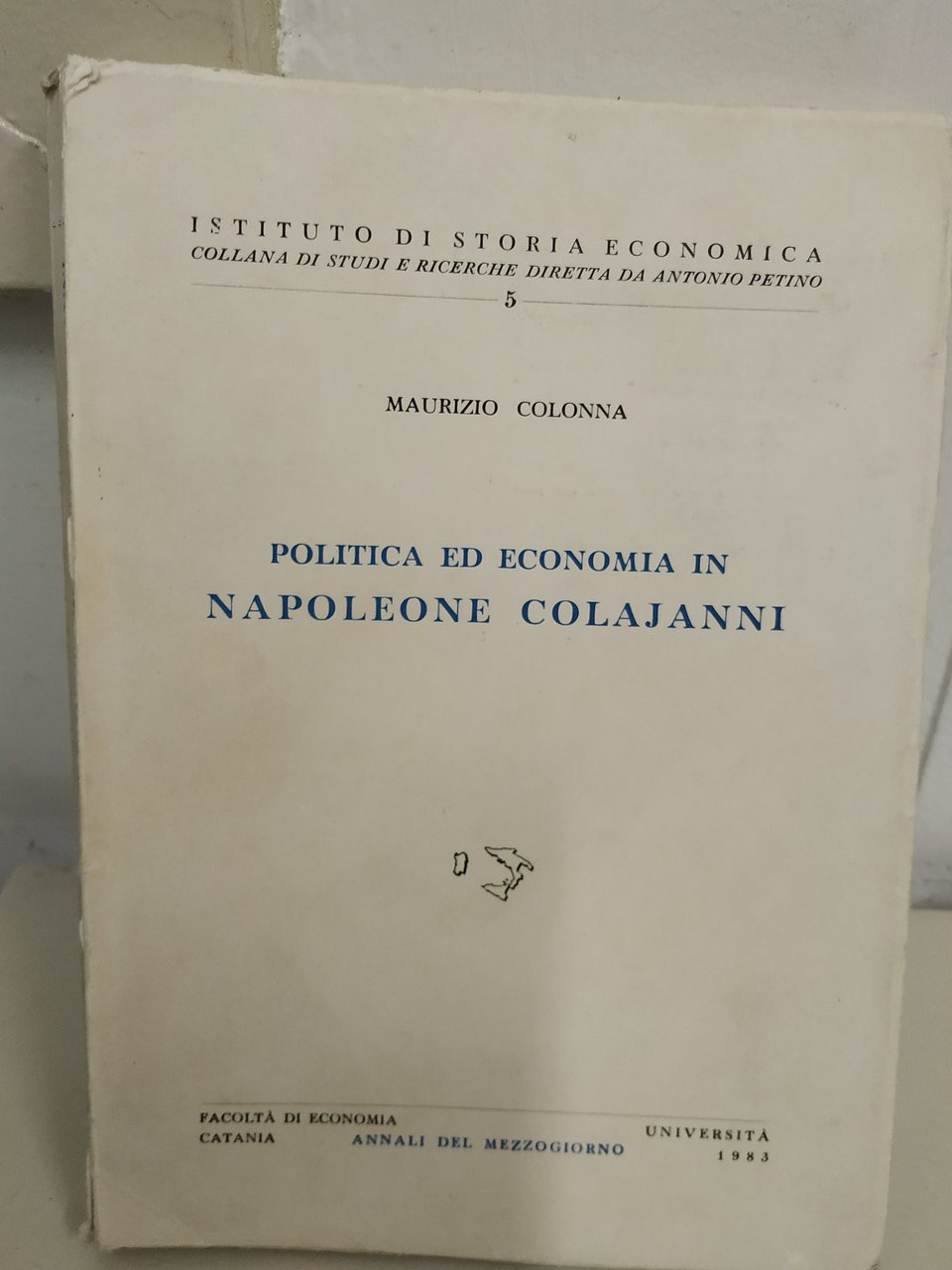 politica ed economia in napoleone colajanni