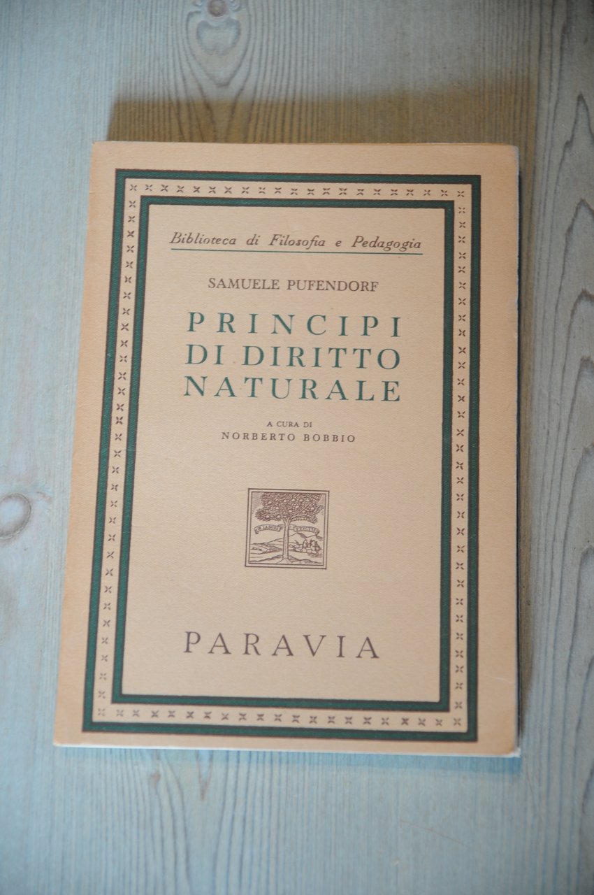 principi di diritto naturale NUOVISSIMO