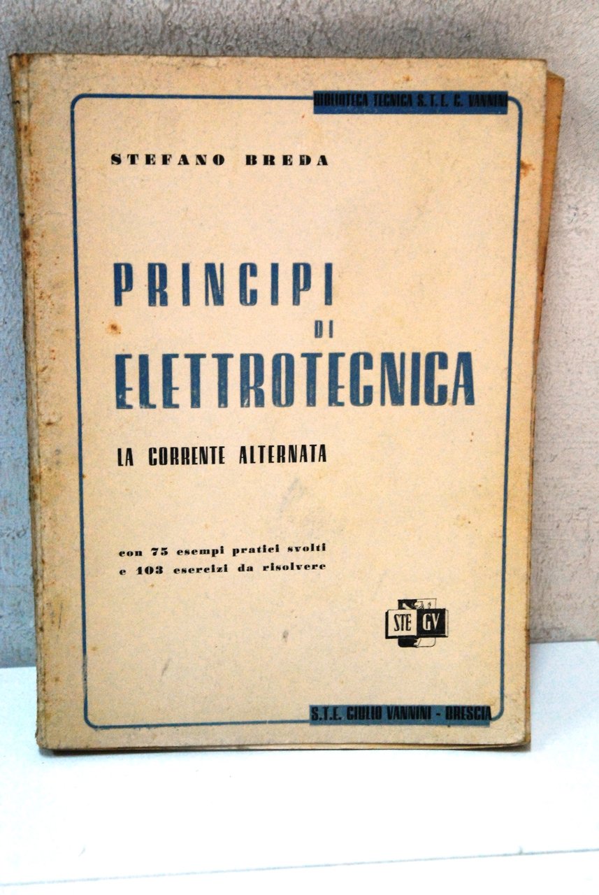 principi di elettrotecnica la corrente alternata