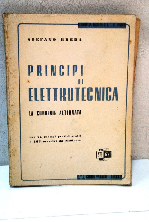 principi di elettrotecnica la corrente alternata