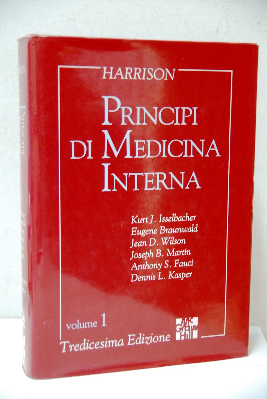 principi di medicina interna tredicesima 13 eedizione solo vol. 1 | Immagine principale