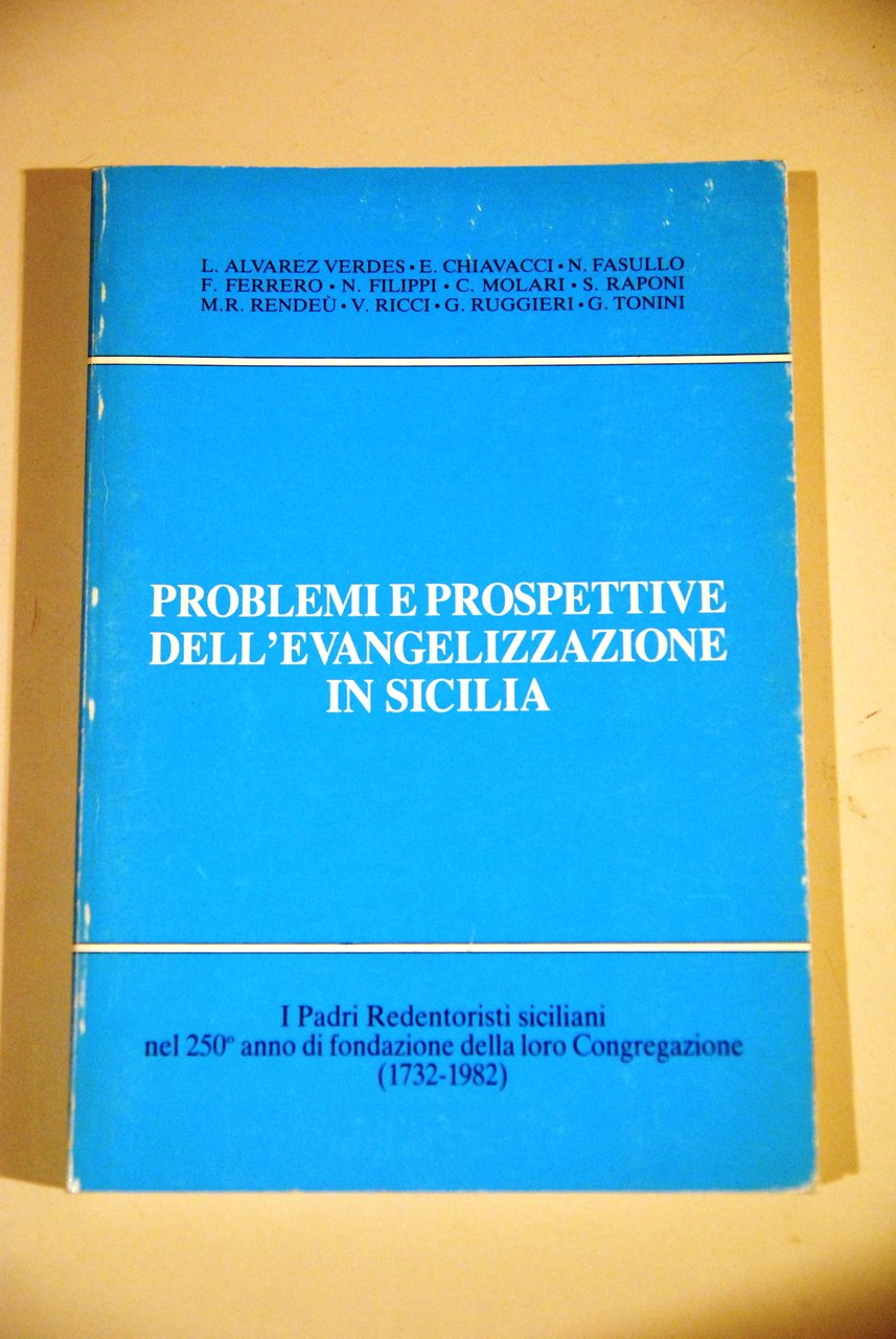 problemi e prospettive dell'evangelizzazione in sicilia NUOVO