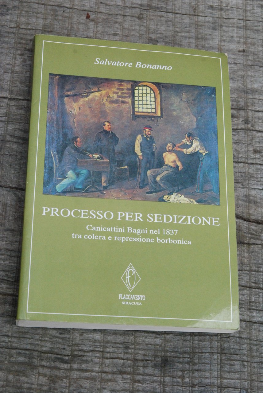 processo per sedizione autografato dall'autore con dedica