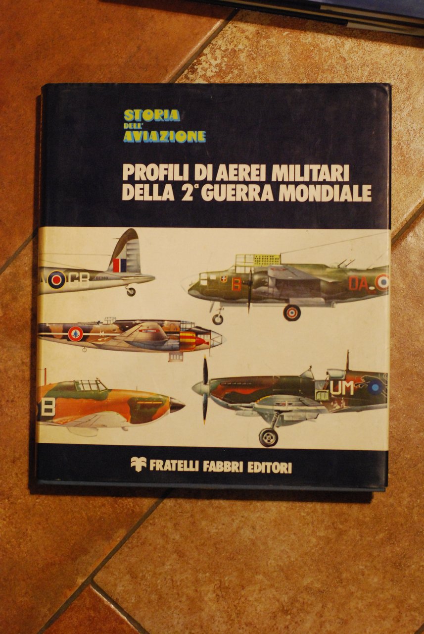 profili di aerei militari della 2 guerra mondiale